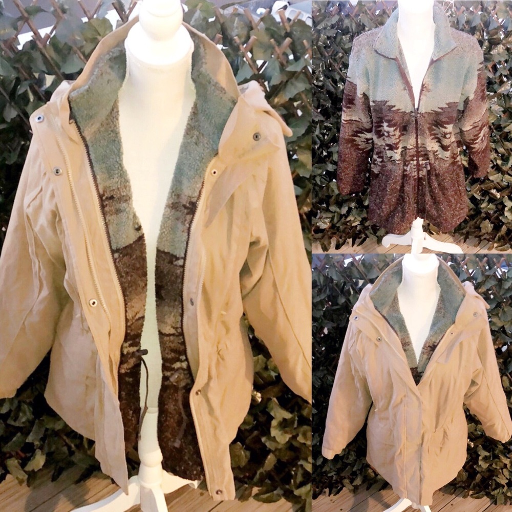 CABELA’S Women’s Western 2 in 1 Parka Sherpa Coat